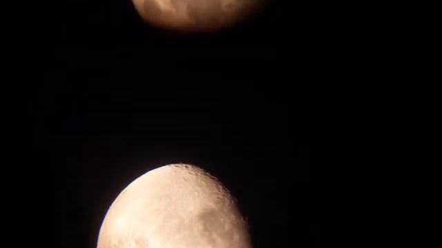 Moon and Saturn through my Telescope смотреть онлайн