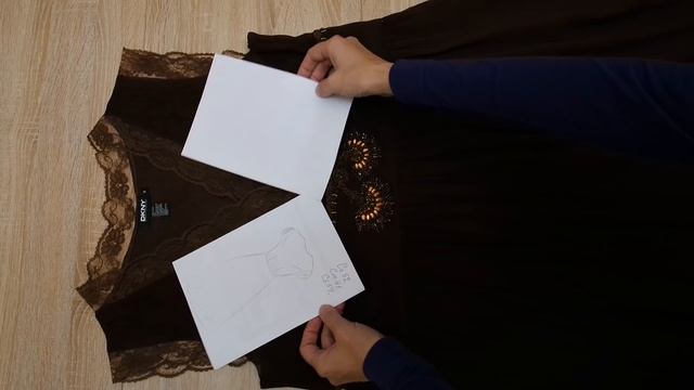 Как уменьшить вырез на сарафане и отделать его кружевом смотреть онлайн