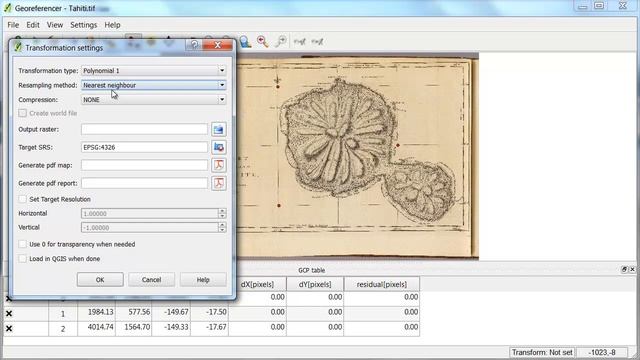 1001-i Georeferencing Cook's Tahiti смотреть онлайн