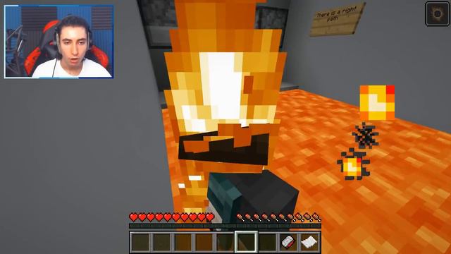 I found a SECRET BASE in Minecraft and this happened... смотреть онлайн