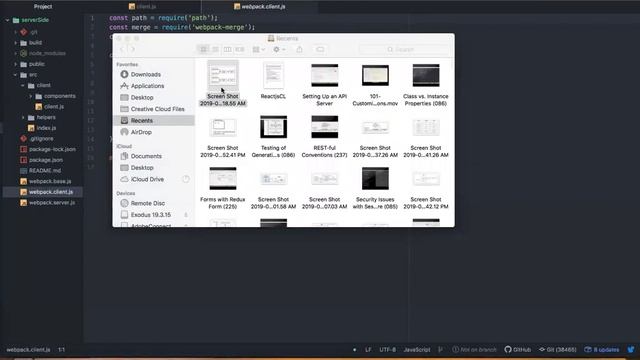 Merging Webpack Config for Isomorphic JavaScript смотреть онлайн