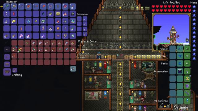 Let's Play Terraria 1.2.4 || Mage Class Playthrough || Escaping Bosses & Spooky House! [Episode 17] смотреть онлайн