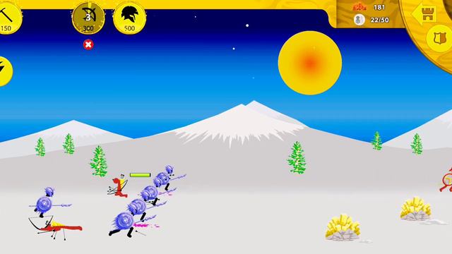 Stick War Legacy: Play as Elite Glacial Archidons vs The Order Empire and spawn waves for 4 minutes смотреть онлайн