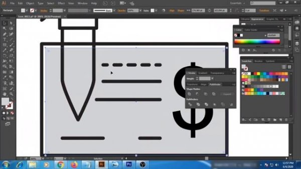 How to Make Check Icon in illustrator | Icon Maker | Adobe Illustrator Tutorial