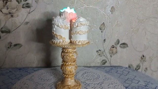 Подсвечник из бумажных втулок от туал. бум. смотреть онлайн