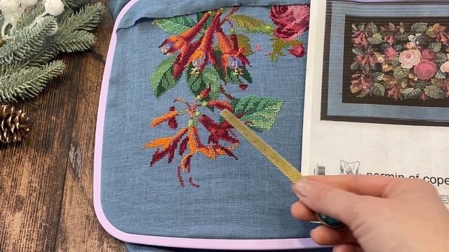 Вышивка крестом/Яблоневый сад/Семплер/Маяк/Мережка/Розы и фуксии.