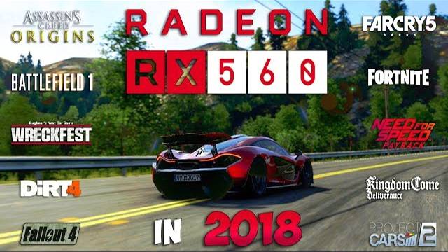 Radeon RX 560 Test In 10 New Games (R5 2600)