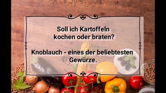 Еда и продукты питания на немецком. Немецкий для начинающихю Уровень А1-А2 смотреть онлайн