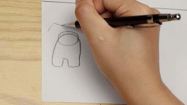 Drawing Imposter But Human AMONG US Real Life  FNF Mod Black Imposter V4