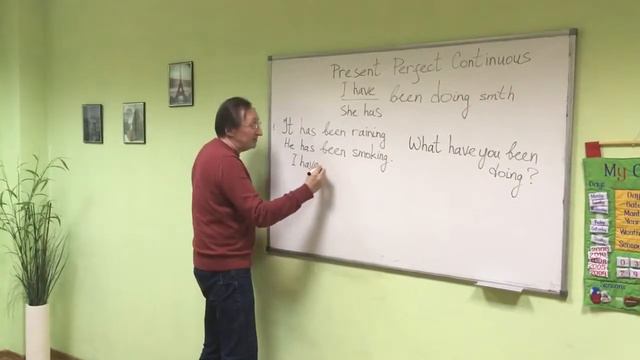 Present Perfect Continuous Настоящее Совершенное Продолженное время смотреть онлайн