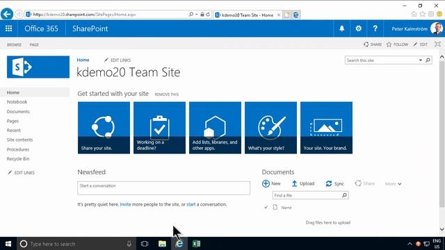 Insert an Excel Team Calendar in SharePoint смотреть онлайн