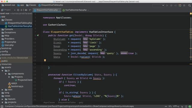 06 Laravel 5 y Vuejs 2: Obtener datos con vue-tables-2 y Eloquent смотреть онлайн