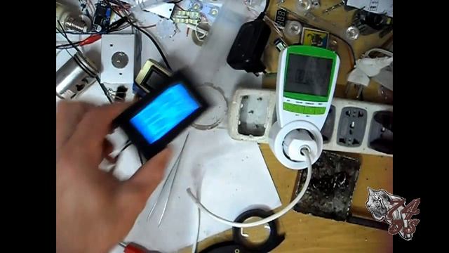 Ваттметр 4500Вт с подсветкой АС 80-260В 20А напряжение ток мощность 4 в 1 м смотреть онлайн