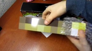 Факел Minecraft фонарик-светильник обзор + мягкая игрушка