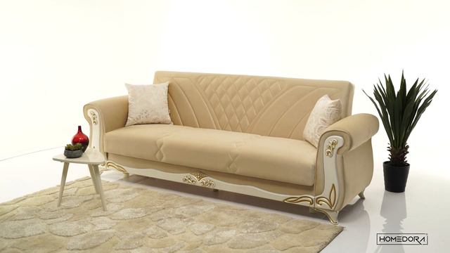 Homedora Asos Convertible Livingroom Set Khaki Beige смотреть онлайн