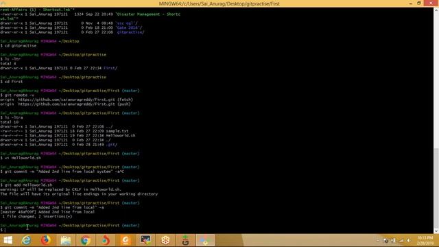 DevOps | git tutorial | Git in Telugu | Git Merge | Git Merge Conflicts |Git Tutorial #2 смотреть онлайн