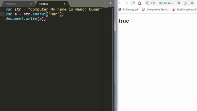 JavaScript String Methods | JavaScript basic lesson - 49 | JavaScript for beginners смотреть онлайн