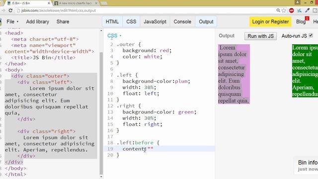 How to use CSS Floats & Clearfix - Hindi / Urdu Tutorial смотреть онлайн
