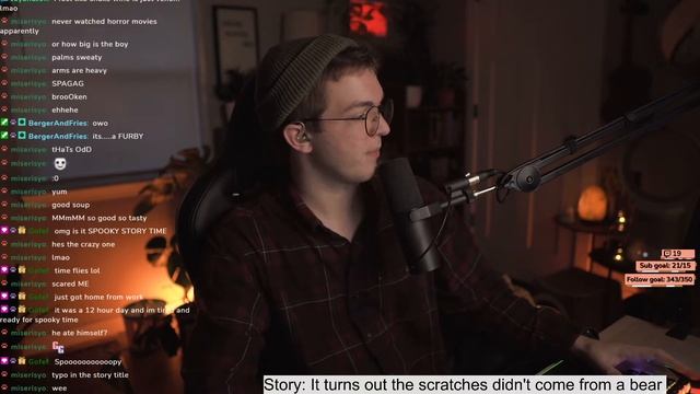 Spooky Story Stream. Grab a blanket and get cozy // 10.26.2021 смотреть онлайн
