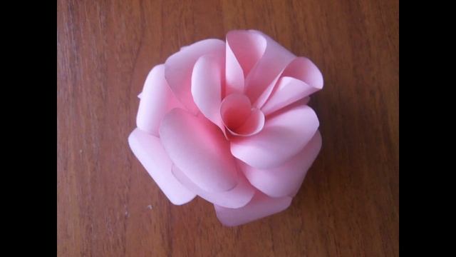 Объемный Цветок. Поделка на 8 марта смотреть онлайн