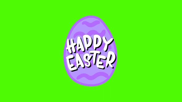 Happy Easter colorful egg| Happy Easter | Easter Green Screen Effects Animation смотреть онлайн