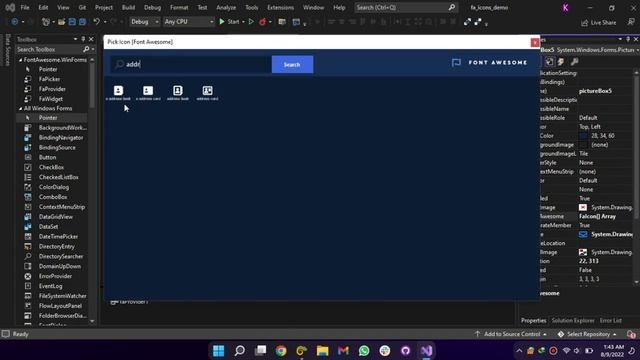 Build Awesome GUIs Fast Using Font-Awesome Vector Icons For WinForms смотреть онлайн