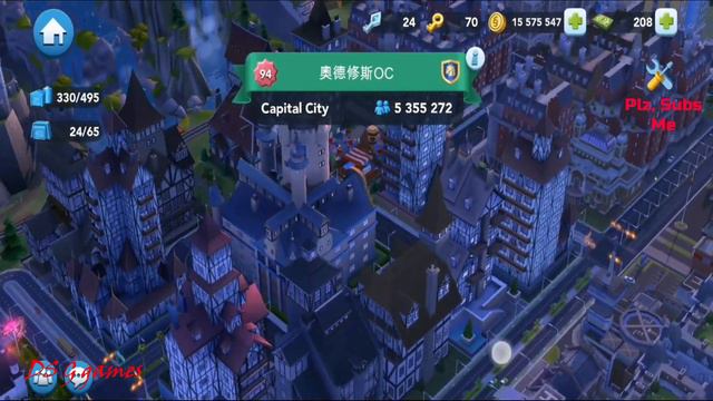 [4K] SimCity| SimCity Buildit visit to other simcities EP011 | Games смотреть онлайн