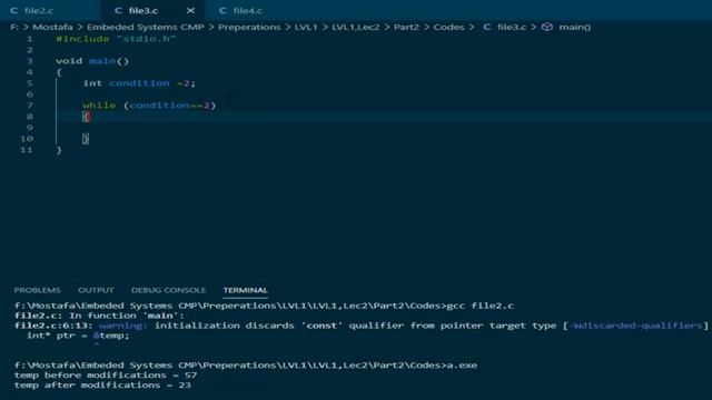 Volatile Keyword in C смотреть онлайн