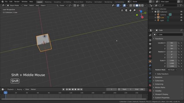 Viewport Navigation - Blender 2.80 Fundamentals смотреть онлайн