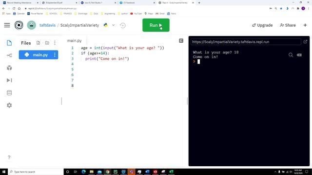 Python, more if statements comparing numbers смотреть онлайн
