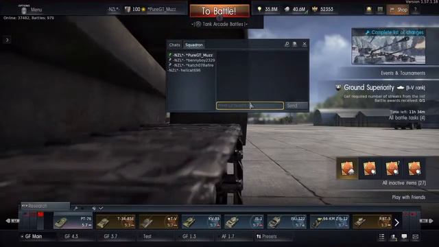 PS4 - War Thunder - v1.57.1.18 - In Game Voice Chat Is Disabled When On Screen Keyboard Is Active смотреть онлайн