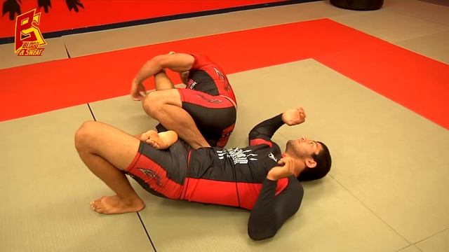 K-Dojo. Сваливание с выходом на рычаг колена. TD and kneebar. смотреть онлайн