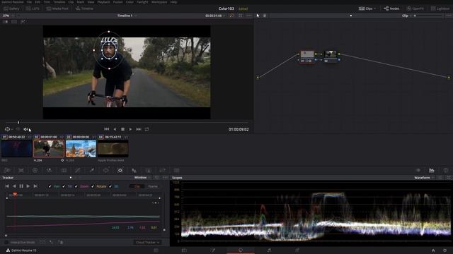 Intro to Power Windows, Qualifying and Tracking in DaVinci Resolve смотреть онлайн