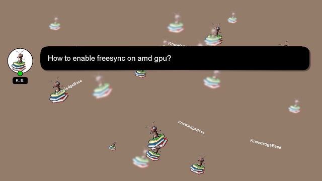 [SOLVED] HOW TO ENABLE FREESYNC ON AMD GPU? смотреть онлайн