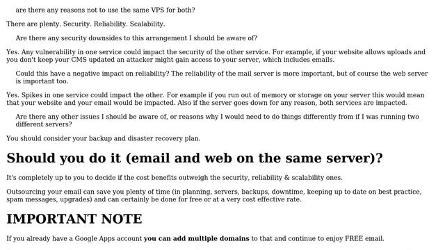Using the same VPS for web server and mail server (2 Solutions!!) смотреть онлайн