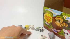 Юху и его друзья. Распаковка шоколадных шаров Чупа Чупс  Часть 2