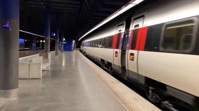 Züge beim Bahnhof Zürich Flughafen/Zurich Airport смотреть онлайн