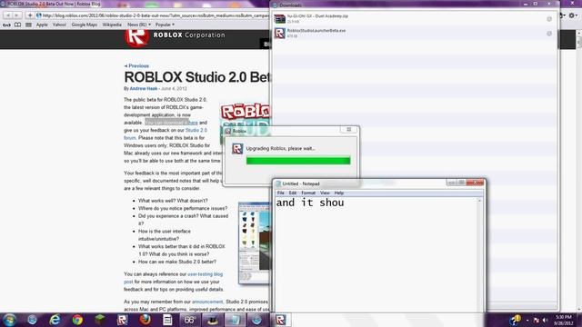 How To Download ROBLOX Studio 2.0 смотреть онлайн