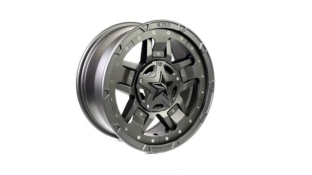 XD KMC XD827 ROCKSTAR III: MATTE BLACK, 17x9 смотреть онлайн