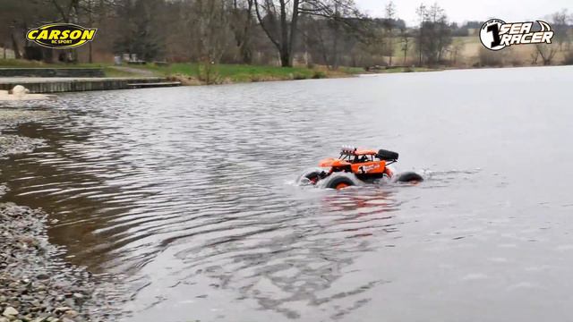 Carson RC Off Road Monstertruck 1:12 Sea Racer 2.4Ghz 100% RTR 500404138 смотреть онлайн