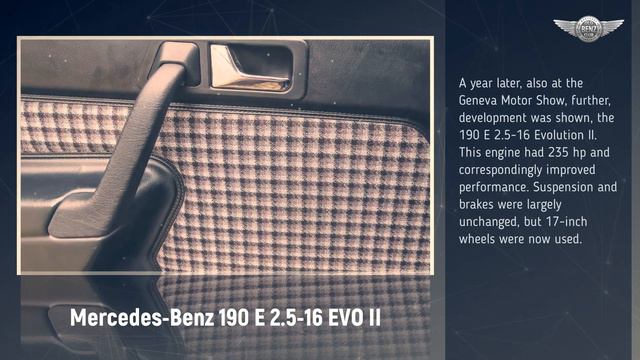 1990 Mercedes-Benz 190 E 2.5-16 Evolution 2 - the nineteenth of 500 смотреть онлайн