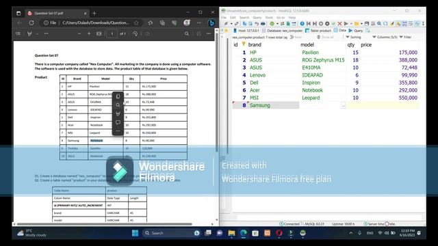 Questions set 07 | Database Management System | Java Institute | Dulash Oshitha смотреть онлайн