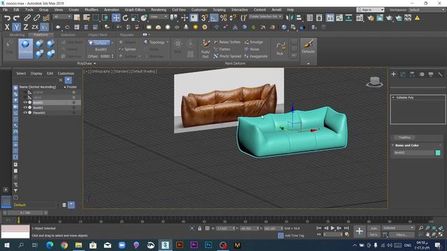 3d modeling tutorial for sofa using 3ds max , Мастер-класс по 3D моделированию дивана в 3ds max смотреть онлайн