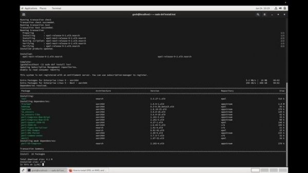 Centos Linux Stream 9 Install and KDE Install