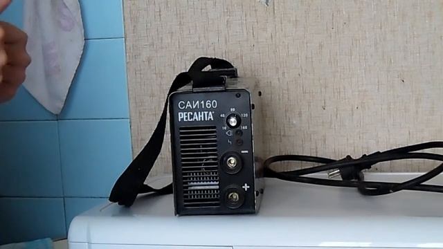Обзор сварочный инвертор РЕСАНТА на 160А смотреть онлайн