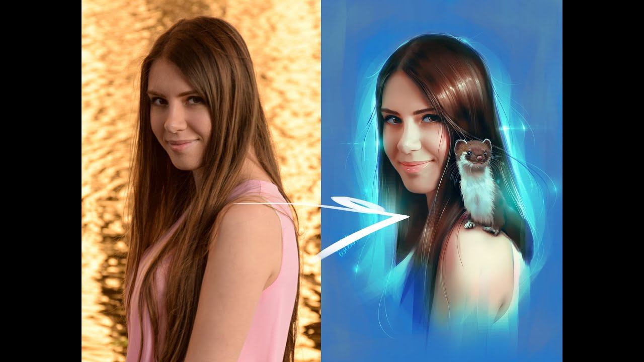 Сентябрьский победитель на бесплатный портрет (обработка фото с комментариями) смотреть онлайн