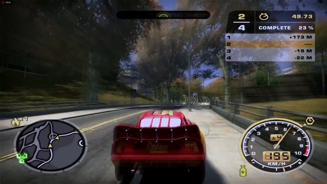 Fantasy Lightning McQueen Need For Speed Most Wanted 2005 Car Mods смотреть онлайн