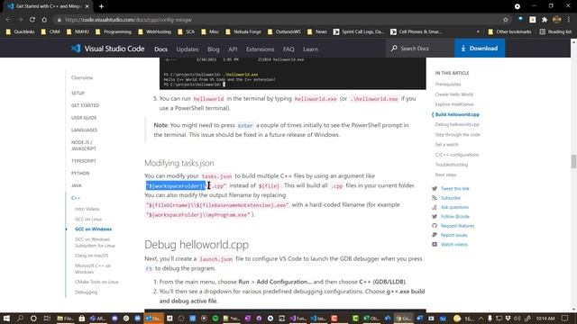 How to make a multifile program with Visual Studio Code смотреть онлайн