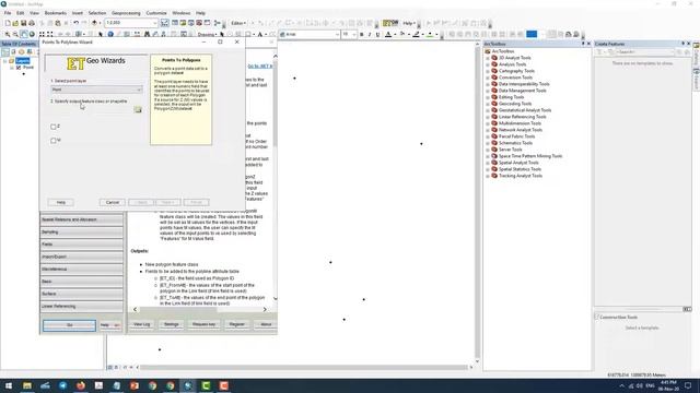 Convert Point To Polygon in ArcGIS смотреть онлайн