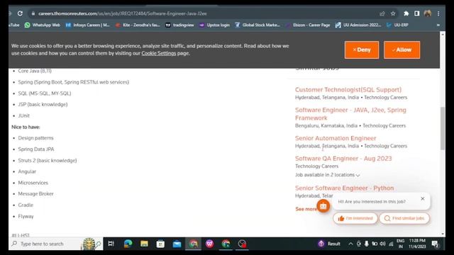 Data Scientist Recruitment|Off Campus Hiring-2023|Full stack developer #latestjobs смотреть онлайн